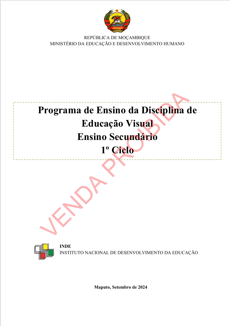 Programa de Ensino da Disciplina de Educação Visual do 1º Ciclo do Ensino Secundário