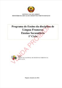 Francês da 9ª Classe - Programa de Ensino (INDE 2024) em PDF