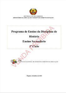 História do I Ciclo - Programa de Ensino (INDE 2024) em PDF