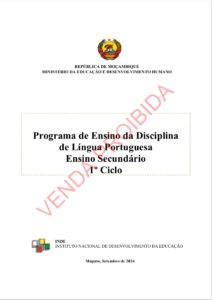 Português da 7ª Classe - Programa de Ensino (INDE 2024) em PDF