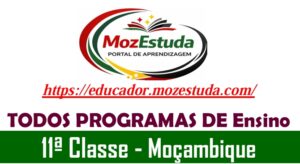 Programas de Ensino da 11ª Classe - Moçambique