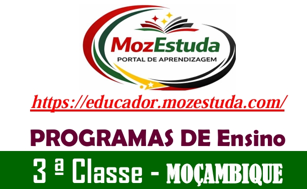 Programas de Ensino da 3ª Classe em PDF