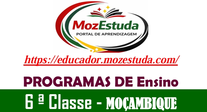 Programas de Ensino da 6ª Classe em PDF