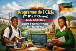 Programas do I Ciclo (7ª, 8ª e 9ª Classes) - Edição do INDE 2024