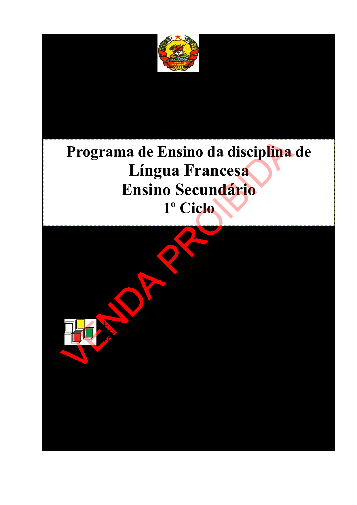 Programas de Francês do 1º Ciclo (7ª; 8ª e 9ª Classes)