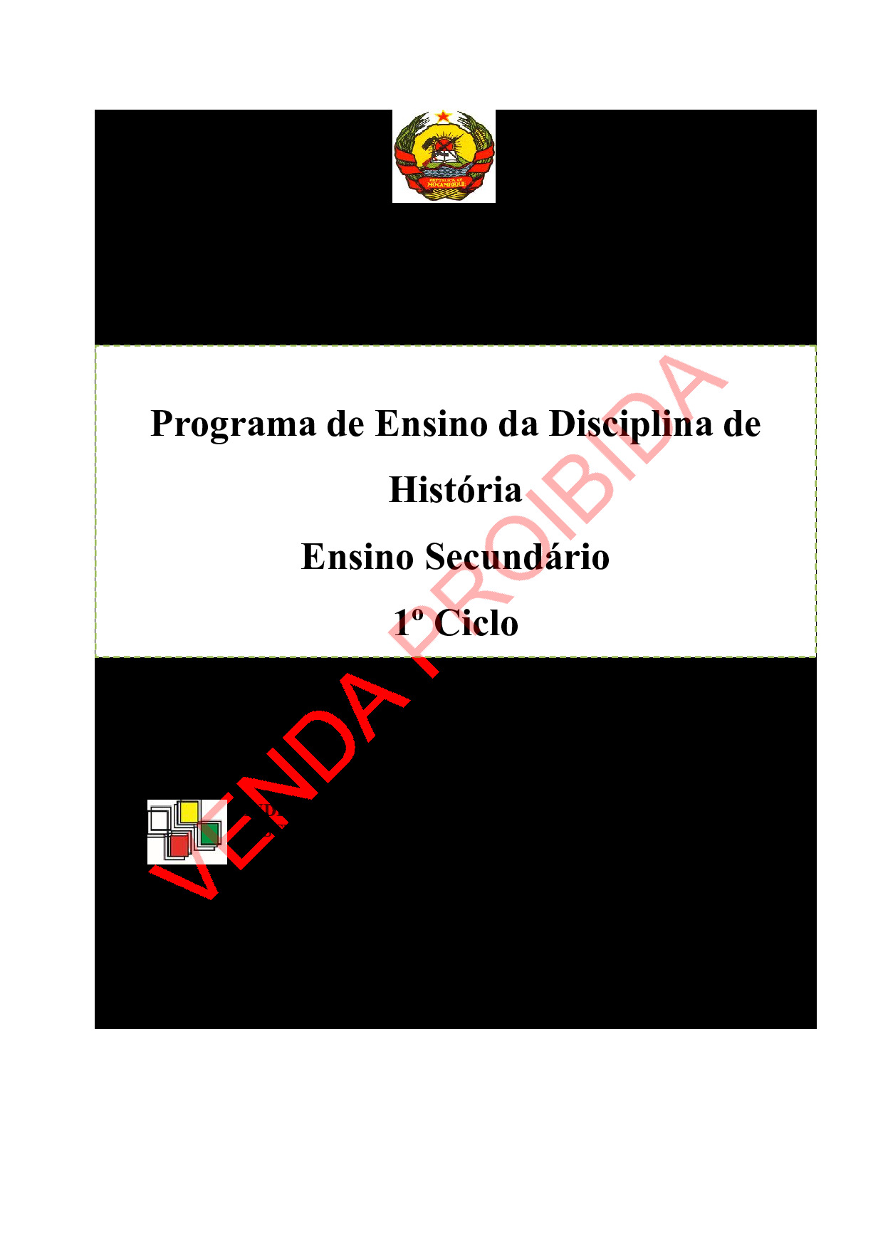 Programas de História do 1º Ciclo (7ª; 8ª e 9ª Classes)