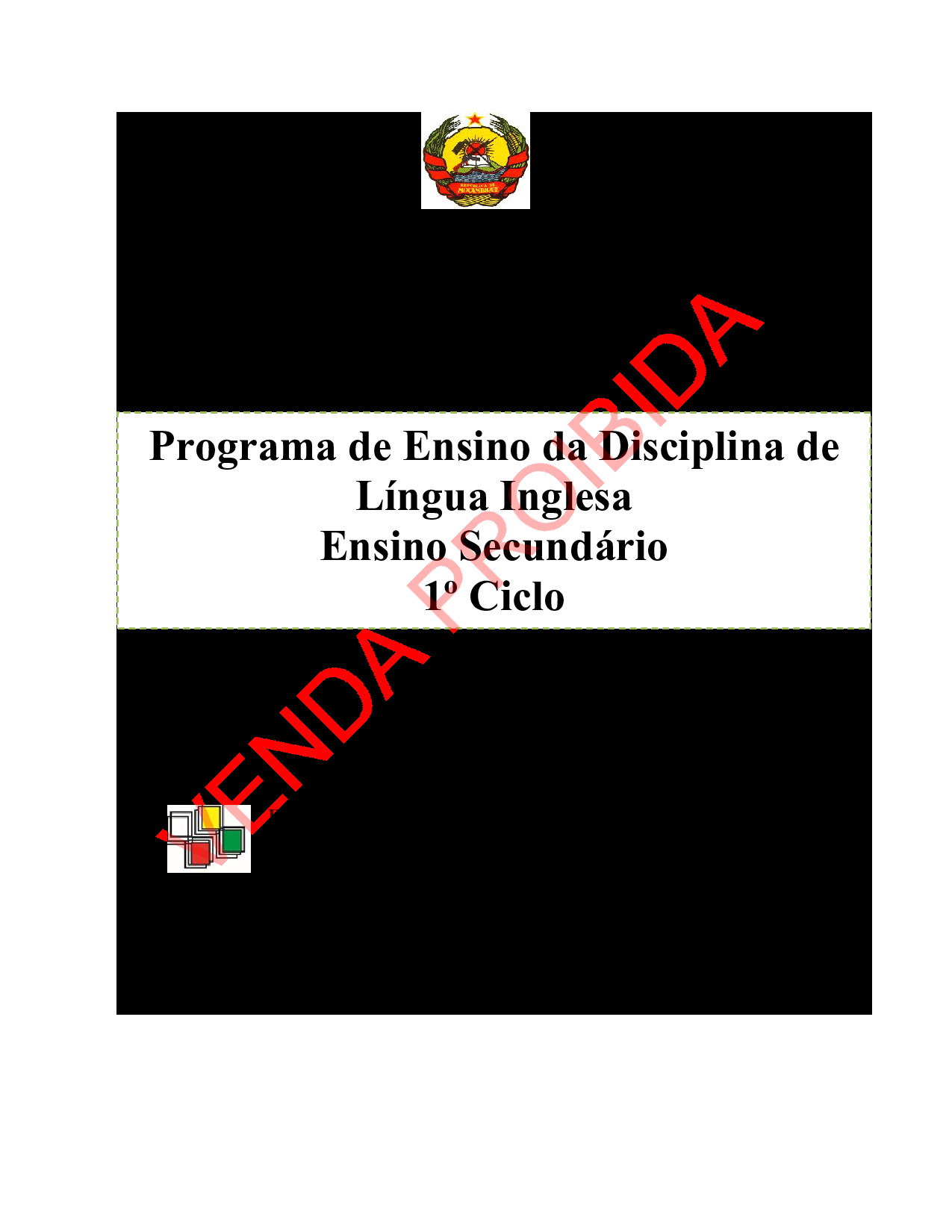 Programas de Inglês do 1º Ciclo (7ª; 8ª e 9ª Classes)