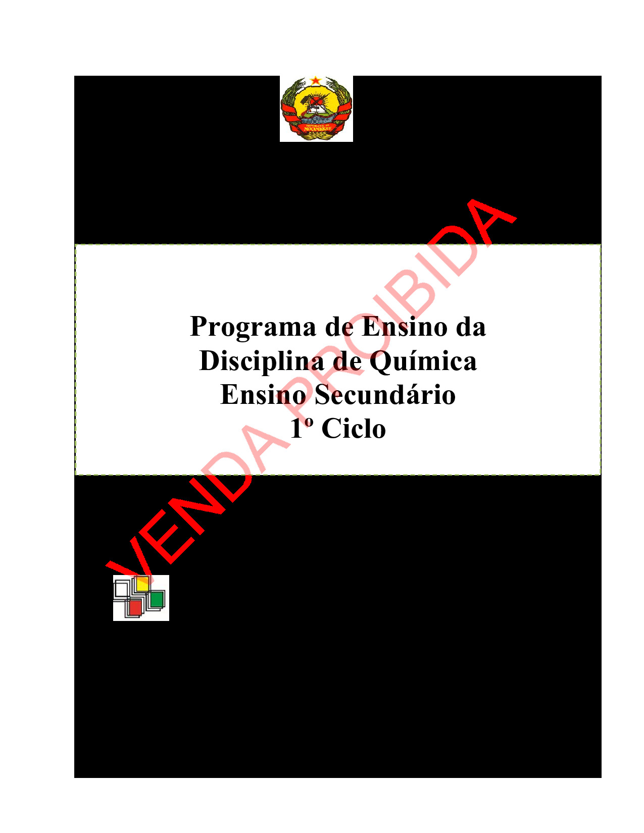 Programas de Química do 1º Ciclo (7ª; 8ª e 9ª Classes)